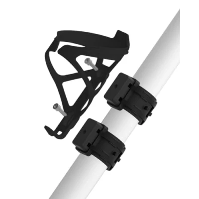 Abbildung von ZEFAL Pack Pulse B2 und Gizmo Fahrradflaschenhalterung ohne Schrauben flaschenhalter Premium robust mit einem Adapterhalter für die Montage eines am Fahrradrahmen
