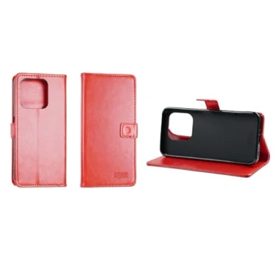 Abbildung von caseroxx Handy Hülle Tasche kompatibel mit Emporia Smart 6 / ME.6 Bookstyle Case Wallet in rot