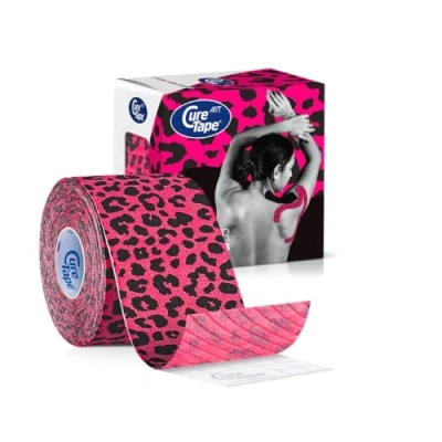 Abbildung von CureTape Art leopard kinesiologie tape (kinesiotape)