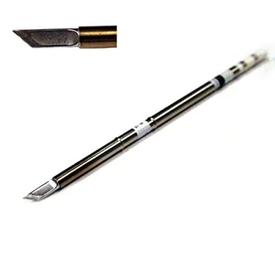 Abbildung von Hakko T15 K Lötspitze 4,7 x 15 mm 45? Messer für FM 202, FP 102 Lötstationen