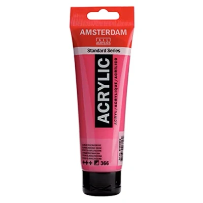 Abbildung von Amsterdam Standard Series Acrylfarbe Tube 120 ml Chinacridonrosa 366 (17093662)
