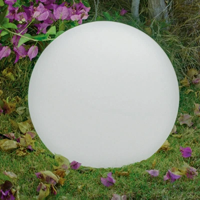 Abbildung von Licht Trend Gartenleuchte Außen Dekoleuchte Buly Ø 30cm Weiß, Kaltweiß