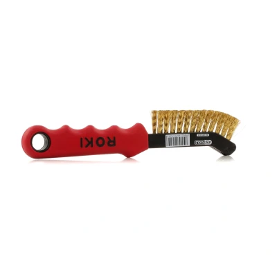 Abbildung von KS TOOLS 201.2322 Drahtbürste, Bremssattelreinigung 225, 90 2 Komponenten Griff