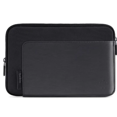 Abbildung von Belkin Neopren Portfolio Sleeve 2.0 (geeignet für Apple iPad Mini) schwarz