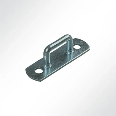 Abbildung von LYSEL® Riemenkrampe Jeep/VW, (BxHxL) 15x11x50mm in grau (1 Stück)