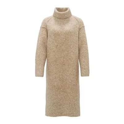 Abbildung von Opus Wastelle Strickkleid, Damen, Größe: 36, Macadamia