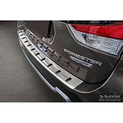 Abbildung von Avisa Edelstahl Heckstoßstangenschutz kompatibel mit Subaru Forester (SK) 2018 &#039;Strong Edition&#039;