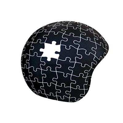 Abbildung von COOLCASC Multisport Helm Cover Puzzle Print