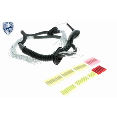 Abbildung von VEMO EXPERT KITS + V20 83 0014 Reparatursatz, Kabelsatz Fahrzeugtür, hinten links, rechts, rechts mit Koppelstange, Faltenbalg
