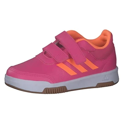 Abbildung von adidas Tensaur Hook and Loop Shoes Laufschuhe, Magenta/Orange/Cloud White, 35 EU