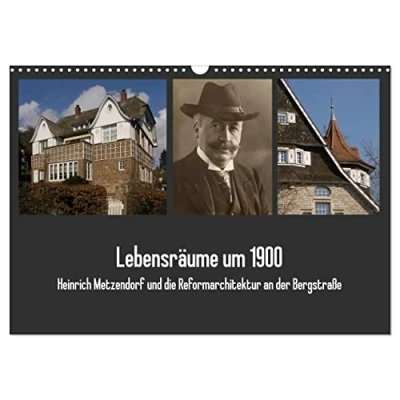 Abbildung von Lebensräume um 1900 (Wandkalender 2025 DIN A3 quer), CALVENDO Monatskalender