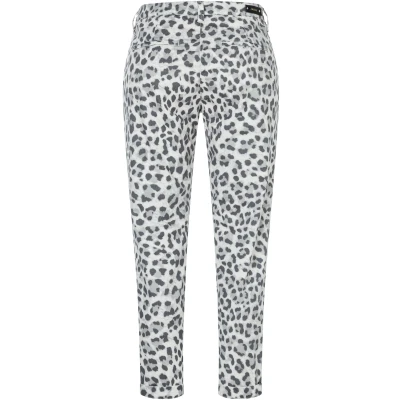 Abbildung von MAC Jeans TURN UP Chino, Damen, Größe: 40x40, Silber