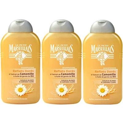 Abbildung von Le Petit Marseillais Shampoo für blondes Haar, Kamille, 250 ml, 3 Stück