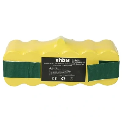 Abbildung von vhbw passend für iRobot Roomba 870, 871, 880, 966, 872, R3500, 882, 876, Staubsauger Akku NiMH 2100 mAh (14,4 V)