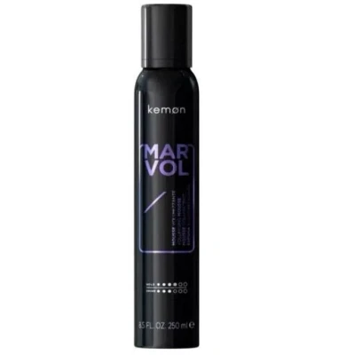 Abbildung von Kemon Marvol, langanhaltendes Volumen Mousse, erleichtert das Trocknen, verleiht dem Haar Fülle und unterstützt Styling ohne zu beschweren, 250 ml