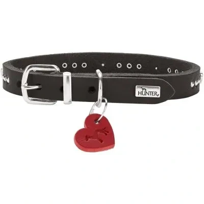 Abbildung von Halsband Aalborg Hearts XS (32), Schwarz 32