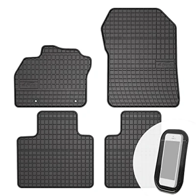 Abbildung von Gummimatten Auto Fußmatten Gummi Automatten Passgenau 4 teilig Set passend für Renault Zoe 2012 2019