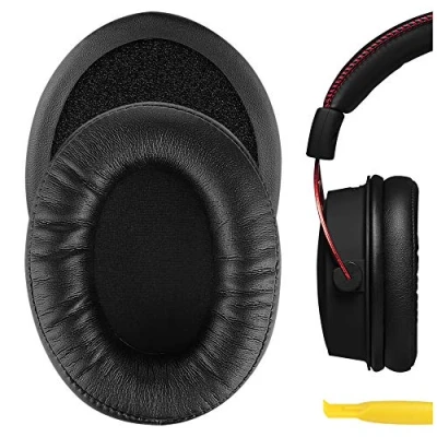 Abbildung von Geekria Ohrpolster Ersatz für HyperX Cloud Alpha Gaming Headset Reparatur Teile (schwarz)