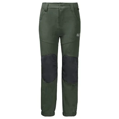 Abbildung von Jack Wolfskin Unisex Kinder Rascal Winter Pants Kids Freizeithose, Thyme Green, 128 EU