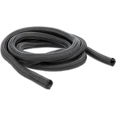 Abbildung von Delock Geflechtschlauch selbstschließend 2 m x 25 mm schwarz