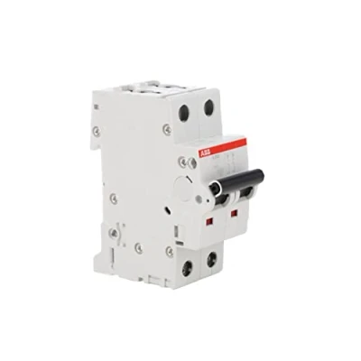 Abbildung von ABB S200M MCB Leitungsschutzschalter Typ C, 2 polig 2A 440V, Abschaltvermögen 10 kA System Pro M Compact