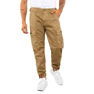 Abbildung von Alpha Industries Squad Cargohose, Herren, Größe: 34, Khaki
