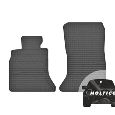 Abbildung von moto MOLTICO Vorne Gummi Automatten Gummimatten Passgenau Allwetter Fussmatten Auto passend für BMW 5 G30/G31 (2017 )