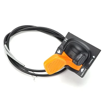 Abbildung von Accelerator Cable Gas Choke Hebel mit Kabel AM140333 Steuerhebel Kabelbaugruppe Ersatz für X305R X310 X530 X300 X300R X304