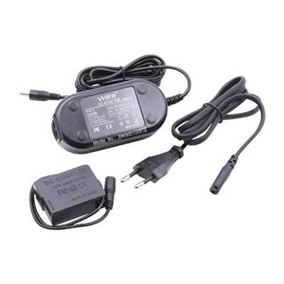 Abbildung von vhbw Kamera Netzteil Ladegerät kompatibel mit Panasonic Lumix DMC G7, G70 Ersatz für DMW AC8, AC8EG, DCC8, DCC8E, DCC8GU