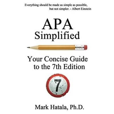 Abbildung von APA Simplified: Your Concise Guide to the 7th Edition
