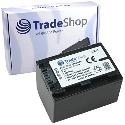 Abbildung von Hochleistungs Kamera Li Ion Akku 2100mAh ersetzt Sony NP FP30 FP50 FP51 FP60 FP61 FP70 FP71 FP90 FP91 FH30 FH40 FH50 FH60