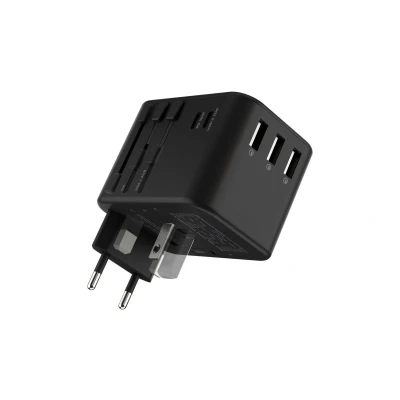 Abbildung von Rollingsquare World Travel 5 USB Schnellladegerät 35.5W Schwarz