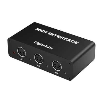 Abbildung von DigitalLife Merge 3 5 Pin MIDI Interface Box In 1 Out