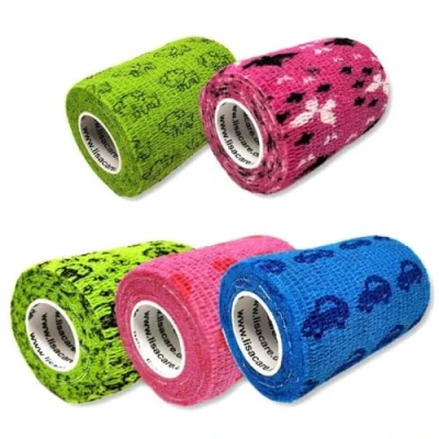 Abbildung von LisaCare Kinder Bandagen 7,5cm x 4,5m Motivmix 5 St