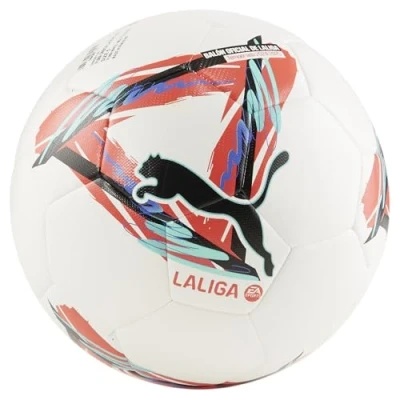 Abbildung von Puma Orbita Laliga Unisex Fußball, Größe: 5, White multicolor