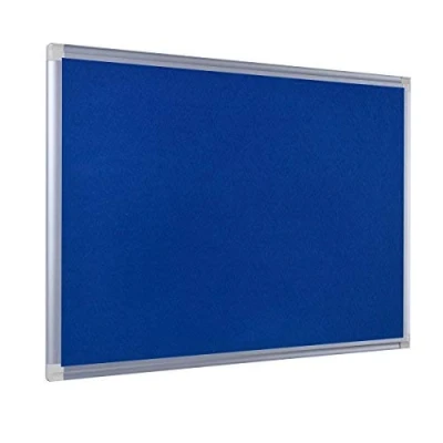 Abbildung von Bi Office Filztafel New Generation, Pinnwand mit Aluminiumrahmen, 60 x 45 cm, Blau
