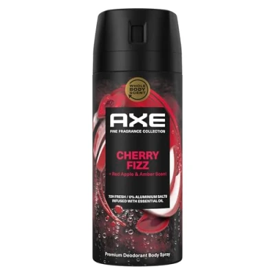 Abbildung von Axe Premium Bodyspray Cherry Fizz Deo ohne Aluminiumsalze für 72 Stunden Frische 150 ml
