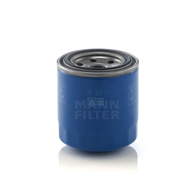 Abbildung von MANN FILTER W 8017 Ölfilter M 20 X 1.5 mit einem Rücklaufsperrventil Anschraubfilter HYUNDAI: i30 II Coupe, ix35, ix20, KIA: Pro cee‘d Schrägheck