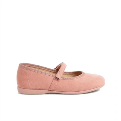 Abbildung von Pisamonas Merceditas Serratex TIRA Adherente Riemchenballerina für Kinder, Größe: 28, Rosa Schuhe