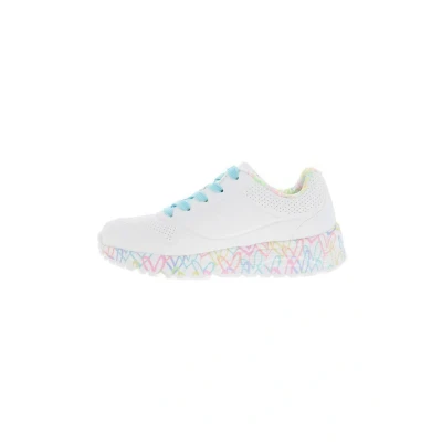 Abbildung von Skechers UNO LITE LOVELY LUV Sneaker, Schnürschuh mit bedruckter Sohle, Größenschablone zum Download