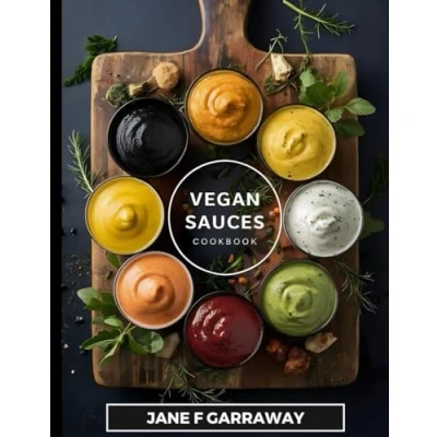 Abbildung von The Vegan Sauces Cookbook: 70+ Quick and Easy Homemade Delicious Plant Based Recipes For Salad Dressings, Dips, Salsas, Condiments Includes Oil Free Gluten Options