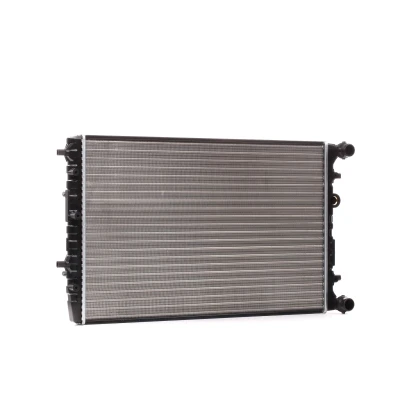 Abbildung von NISSENS 652711 Kühler, Motorkühlung Aluminium 635 415 23 Kühlrippen mechanisch gefügt SKODA: Fabia 2 Schrägheck, Combi, I Schrägheck
