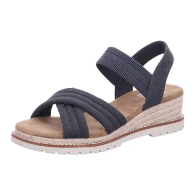 Abbildung von Skechers Desert Chill Sweet Crossing Espadrille, Damen, Größe: 40, Charcoal Schuhe
