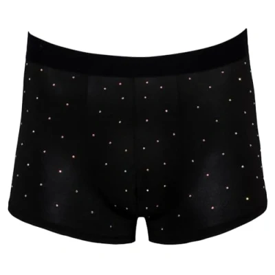 Abbildung von Pants mit schillernden Strass Steinchen vorne
