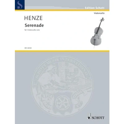 Abbildung von Serenade: für Violoncello solo. Violoncello.: for solo cello. (Edition Schott)