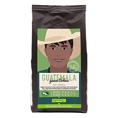 Abbildung von Rapunzel Bio Heldenkaffee Guatemala, ganze Bohne, 250 g