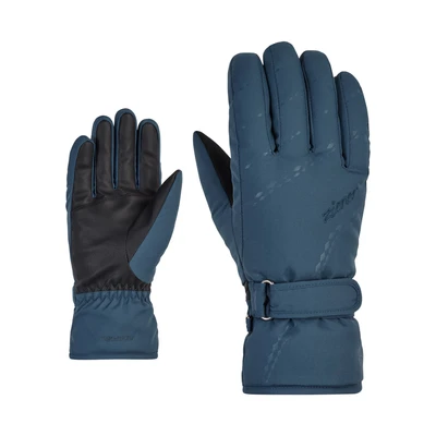 Abbildung von Ziener Korva Fingerhandschuh, Damen, Größe: 6, Hale navy