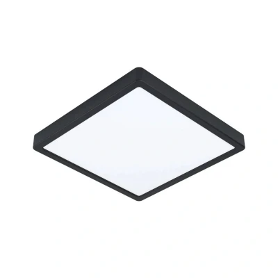Abbildung von Eglo 99271 Badezimmerleuchte FUEVA 5 schwarz L:28,5 B:28,5 H:3cm IP44 3000K