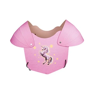 Abbildung von Brustpanzer Einhorn in Pink &ndash;F&uuml;r kleine Helden und Heldinnen!