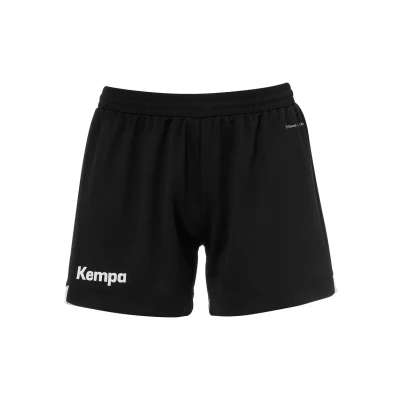 Abbildung von Kempa Player kurze Sporthose, Damen, Größe: Medium, Schwarz weiß